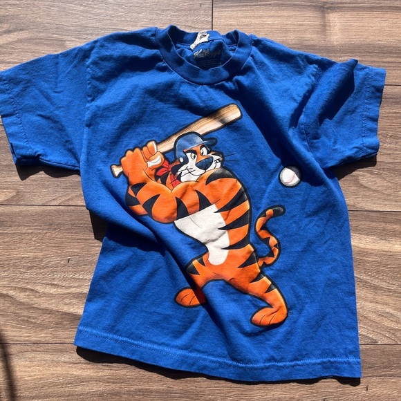 Other - Kids Blue Tiger Graphic T-Shirt
